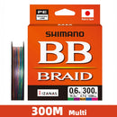 Linha Multifilamento Shimano BB Braid 4X PE 150m, 200m ou 300m | Alta Resistência