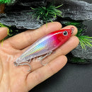 Isca Twitch Bait 70mm Meia Água Afundamento Lento 3D
