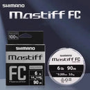 Linha Shimano Mastiff FC Fluorocarbono 90m | Fabricada no Japão
