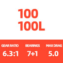Carretilha DAIWA TATULA TW100 2024 | Alta Performance, Precisão e 7+1 Rolamentos