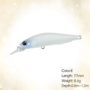Isca Minnow Articulada 77mm Meia Água Nado Realista