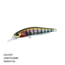 Isca Minnow Articulada 77mm Meia Água Nado Realista