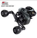 Carretilha Abu Garcia Revo Beast 300/400 Drag de até 14kg e Potência Extrema