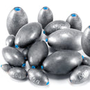 Chumbada Oval | Pesos de 5g a 200g para Arremessos Longos