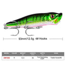 Isca Popper 93mm Superfície Alta Atratividade Premium