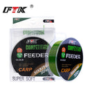 Linha Monofilamento FTK com Revestimento de Fluorocarbono 150m ou 300m | 0,14mm a 0,50mm