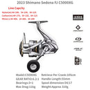 Molinete Shimano Sedona FJ 2023 | Tecnologia Hagane, SilentDrive e Corpo G-Free