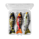 Isca de Pesca Profissional Realista 7 Segmentos Swimbait 10cm/15g
