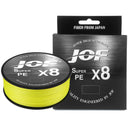 Linha Multifilamento JOF X8 PE 100m, 150m, 300m ou 500m | 8 Fios Trançados de Alta Resistência