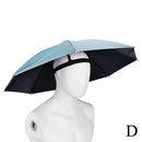 Chapéu Guarda-Chuva Proteção UV, Dobrável, Impermeável e Portátil 69cm