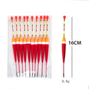 Kit com 10 Boias Luminosas de Alta Sensibilidade para Pesca Noturna