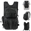 Mochila Impermeável 45L a 66L com Porta Varas, Compartimentos Modulares, Capa de Chuva e Grande Capacidade