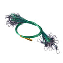 Líder de Aço para Pesca com Girador | Anti Mordida | 15cm, 20cm e 30cm