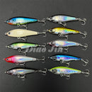 Isca Twitch Bait 70mm Meia Água Afundamento Lento 3D