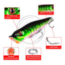 Isca Popper 93mm Superfície Alta Atratividade Premium
