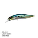 Isca Minnow Articulada 77mm Meia Água Nado Realista