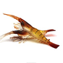 Kit  10 Iscas Camarão Soft Realistas para Robalo, Tucunaré e Corvina