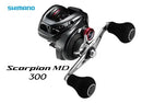 Carretilha Shimano Scorpion MD 300 XGLH 2025 Potência Extrema, Drag Forte e Máxima Durabilidade