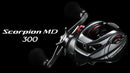 Carretilha Shimano Scorpion MD 300 XGLH 2025 Potência Extrema, Drag Forte e Máxima Durabilidade